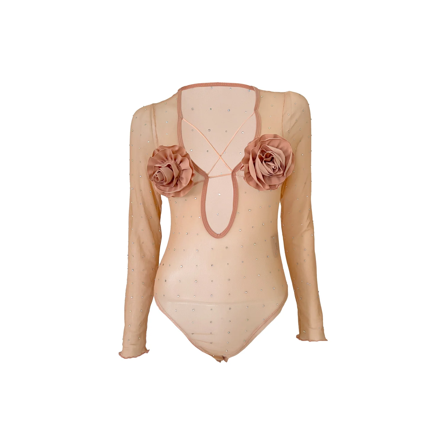 Nude Roseless bodysuit