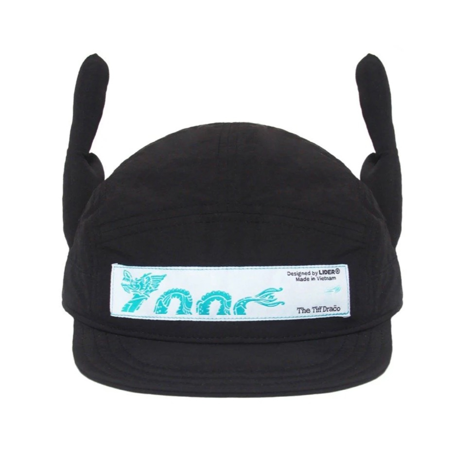 TIFF DRACO HORN CAP-Black