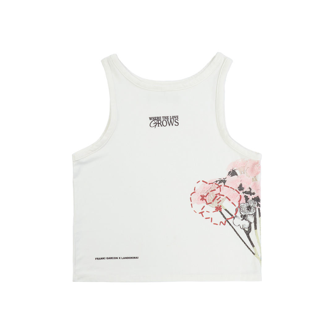 Our Sunset Tank Top  (White)