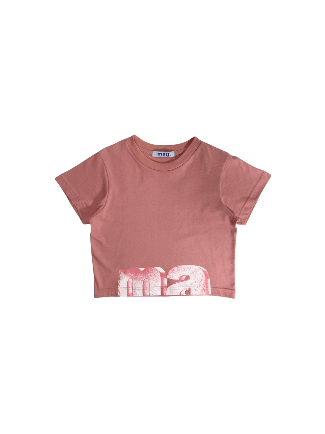 Matf *shift* crop top t-shirt (rose pink)