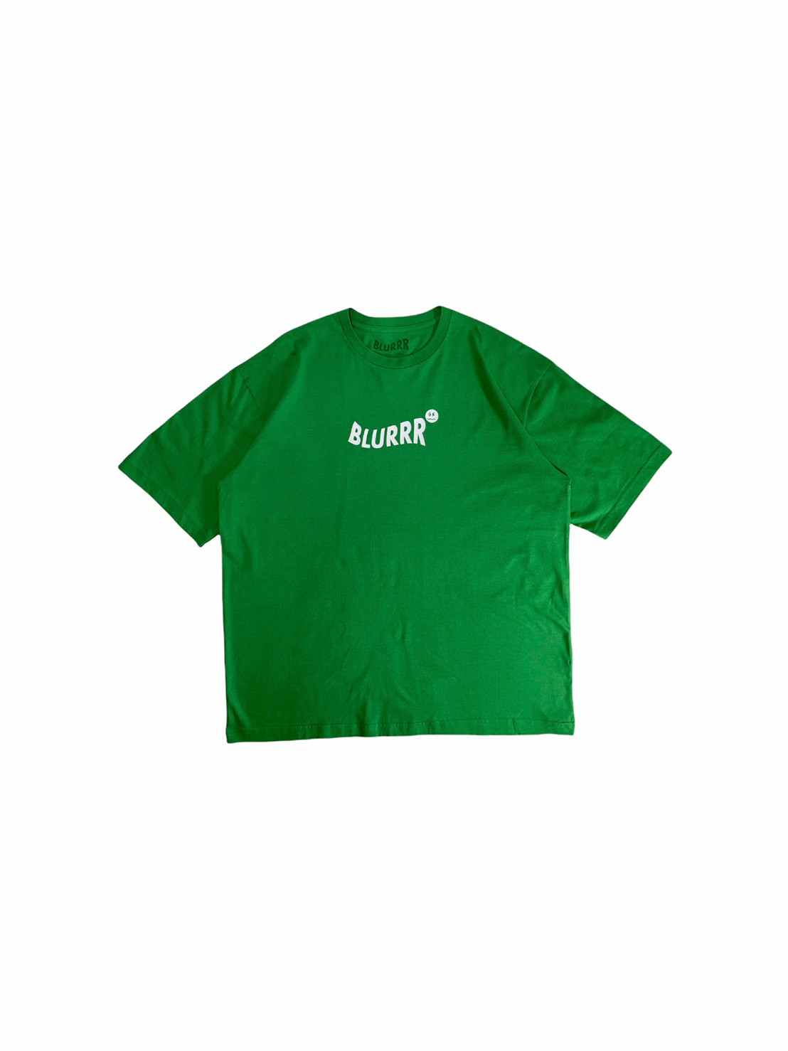 BLURRR Reflex w/ ori logo (green)* Oversized Tee