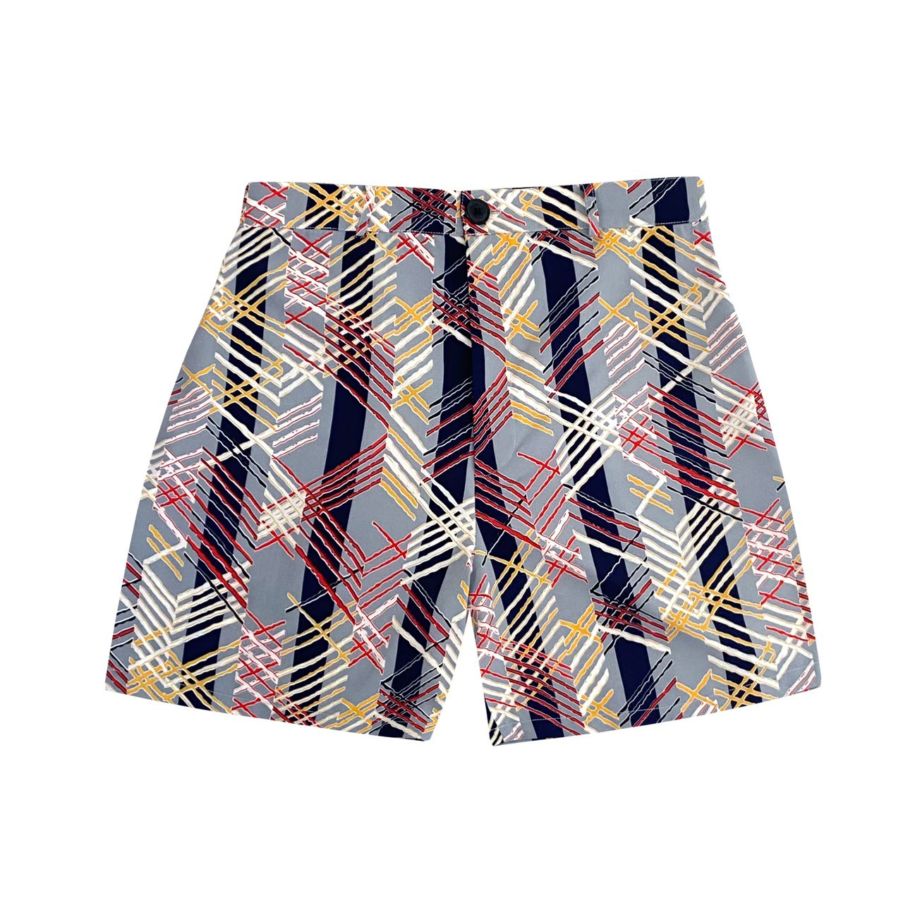 Weaving Striped Shorts (Navy Blue)