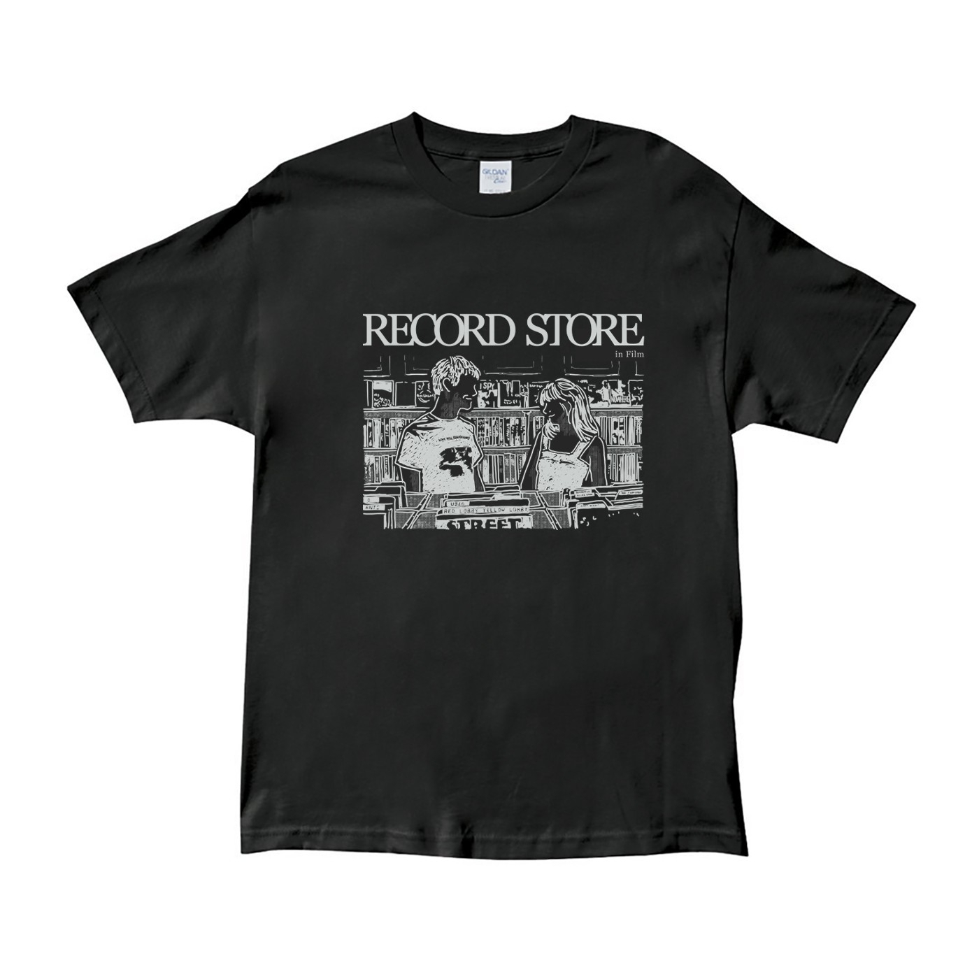 Record Store T-Shirt (Black)