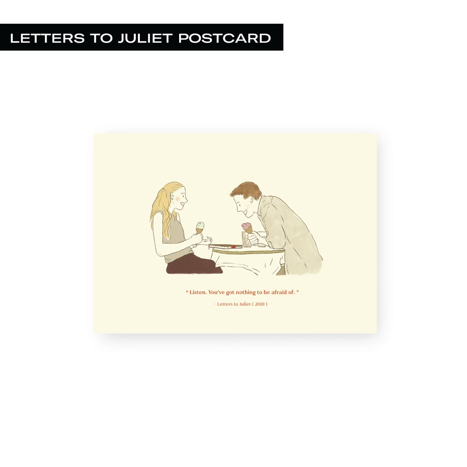 Letters to Juliet Postcard