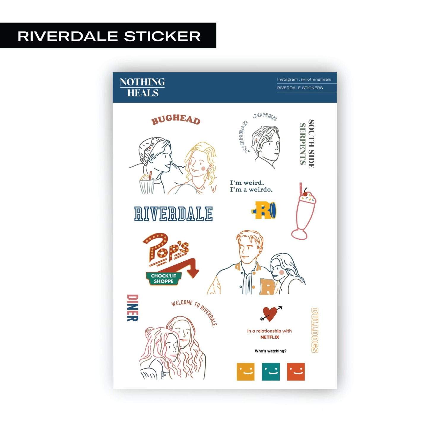 Riverdale Sticker