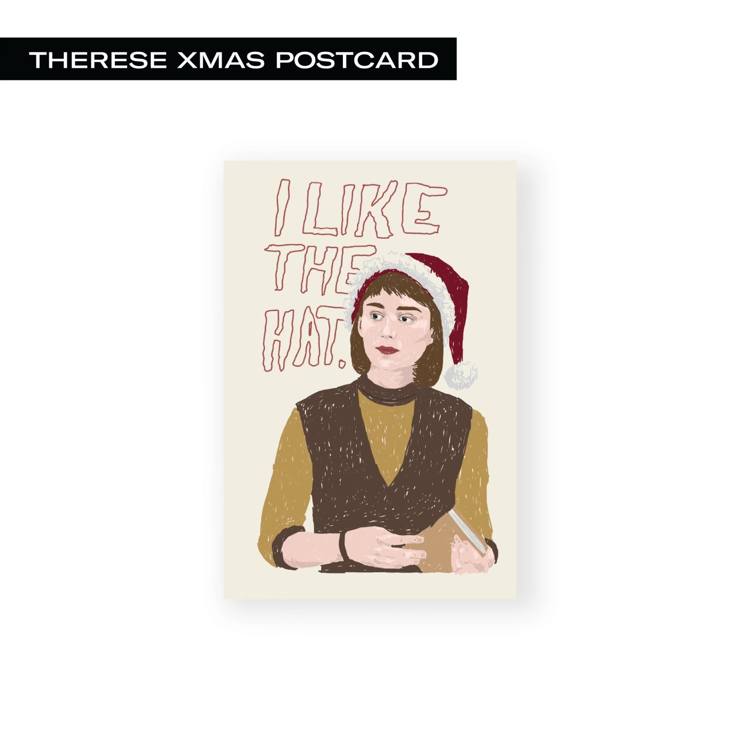 Therese-Xmas Postcard
