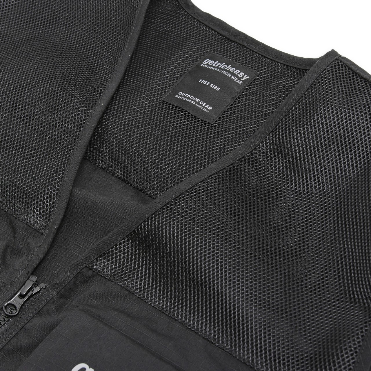getricheasy™ Ripstop Vest (Black)