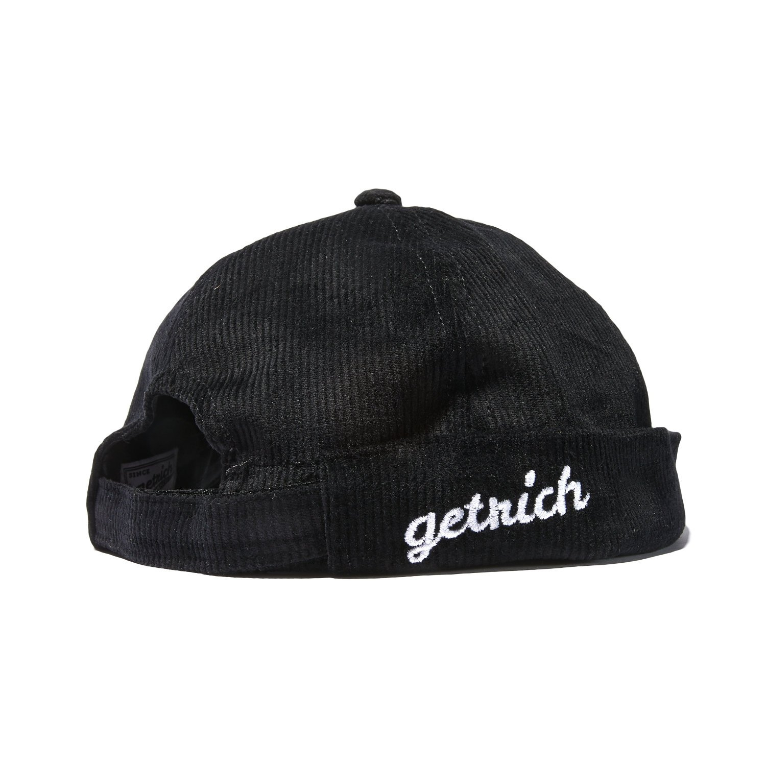 getricheasy™ Corduroy docker hat (Black)