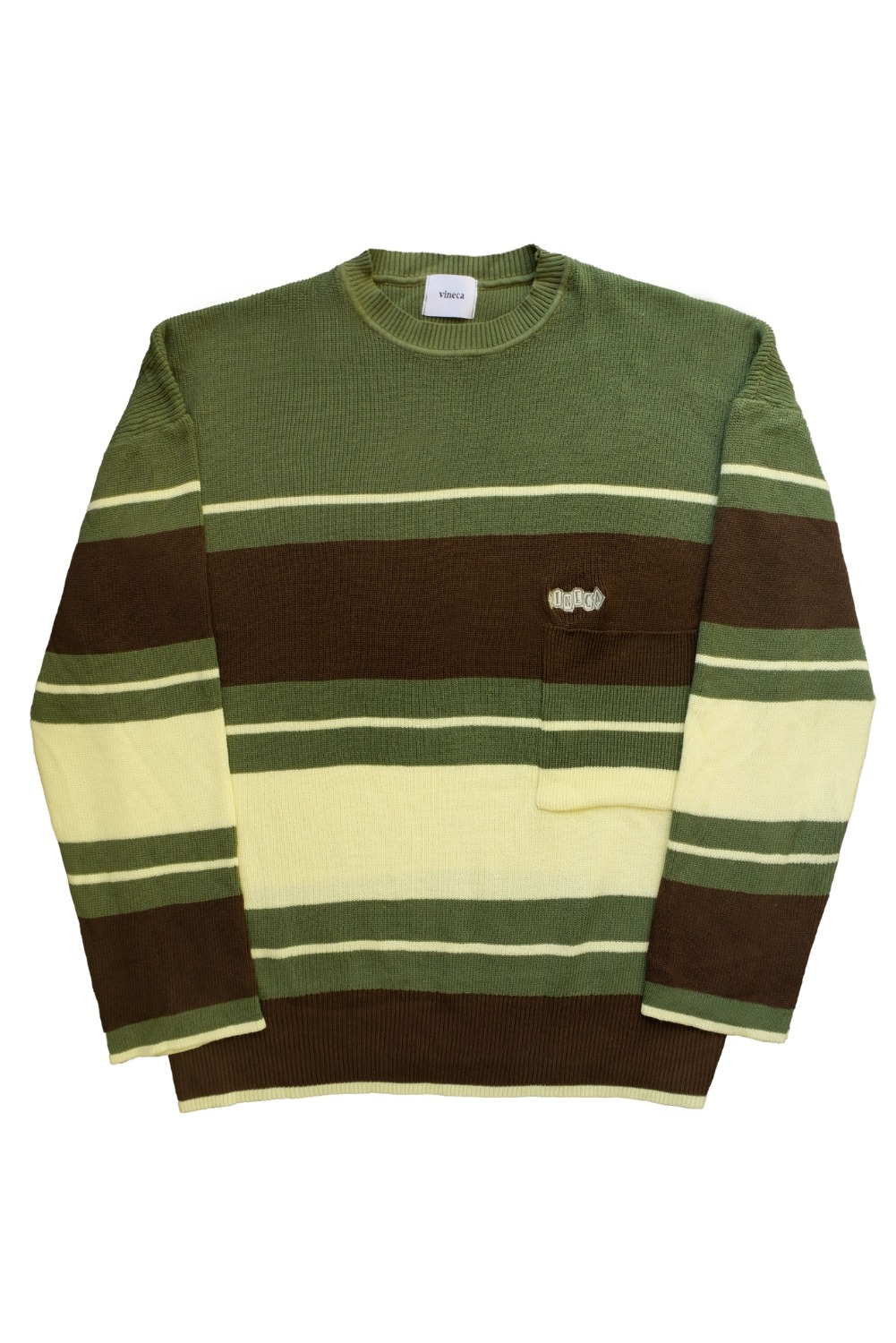 Vineca Knit Sweater (Avocado)
