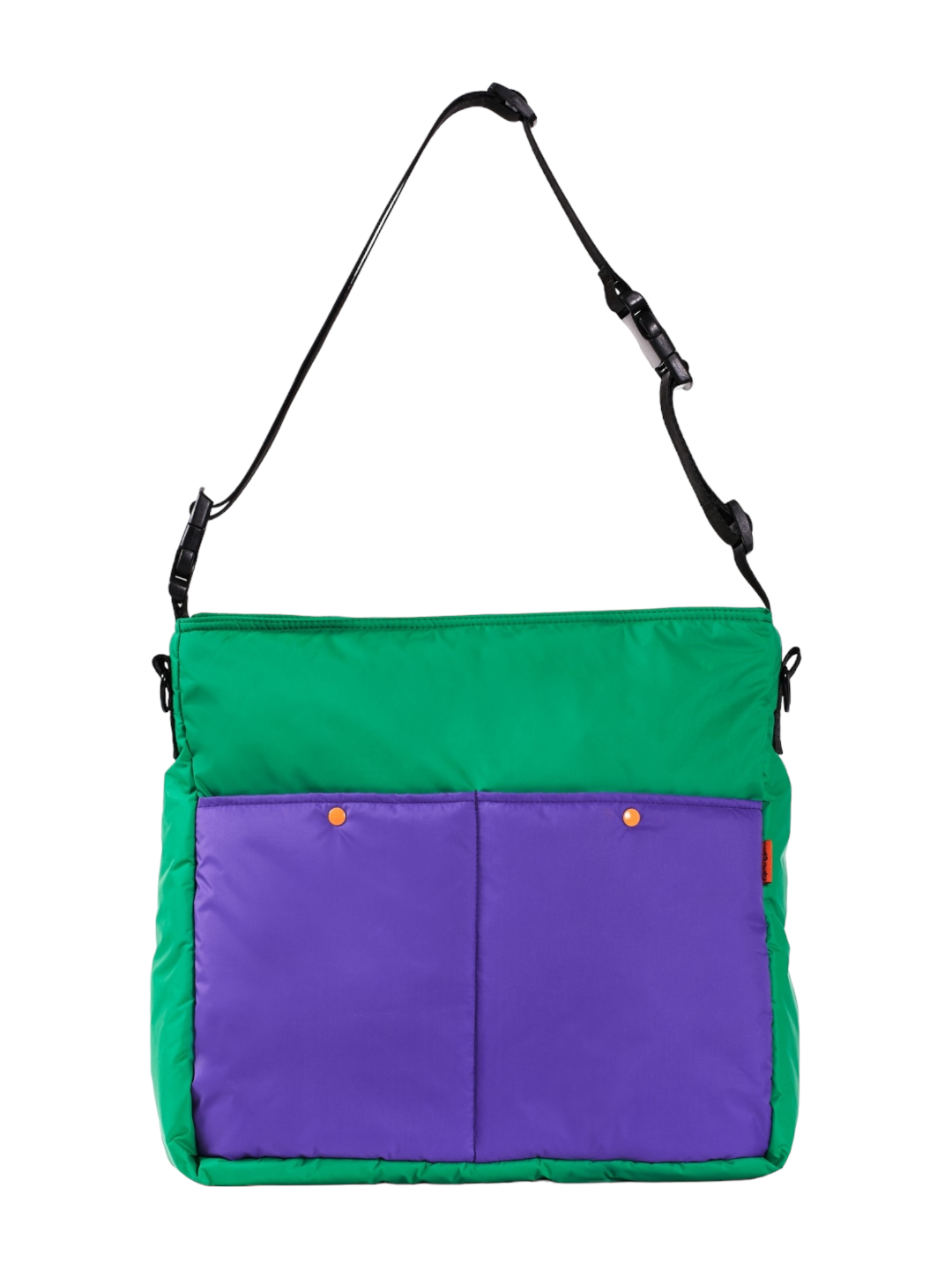 Lively Tote Bag (Green Purple)