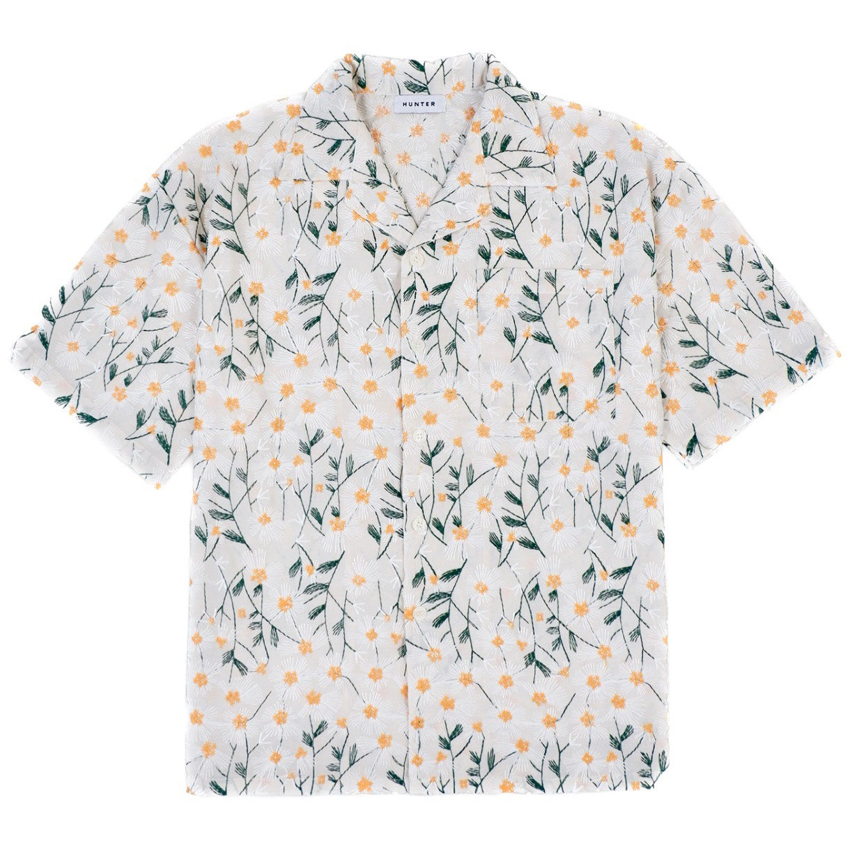 Daisy Hawaii Shirt (White)