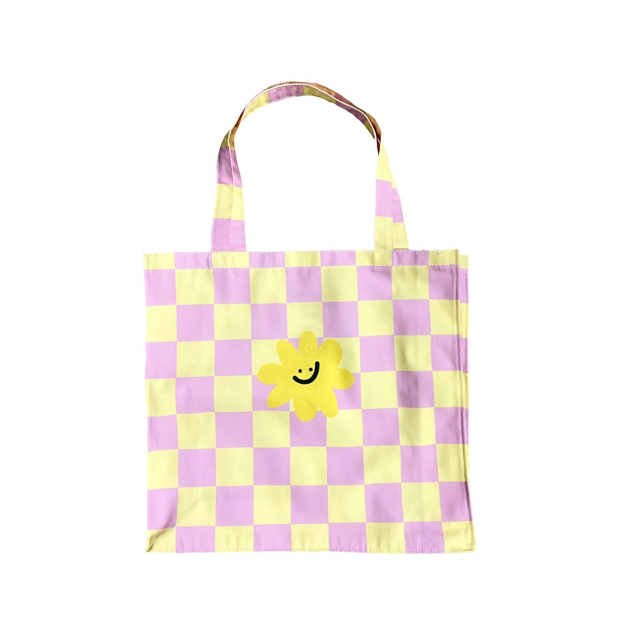 Miss Error Tote Bag (Pink/Yellow)