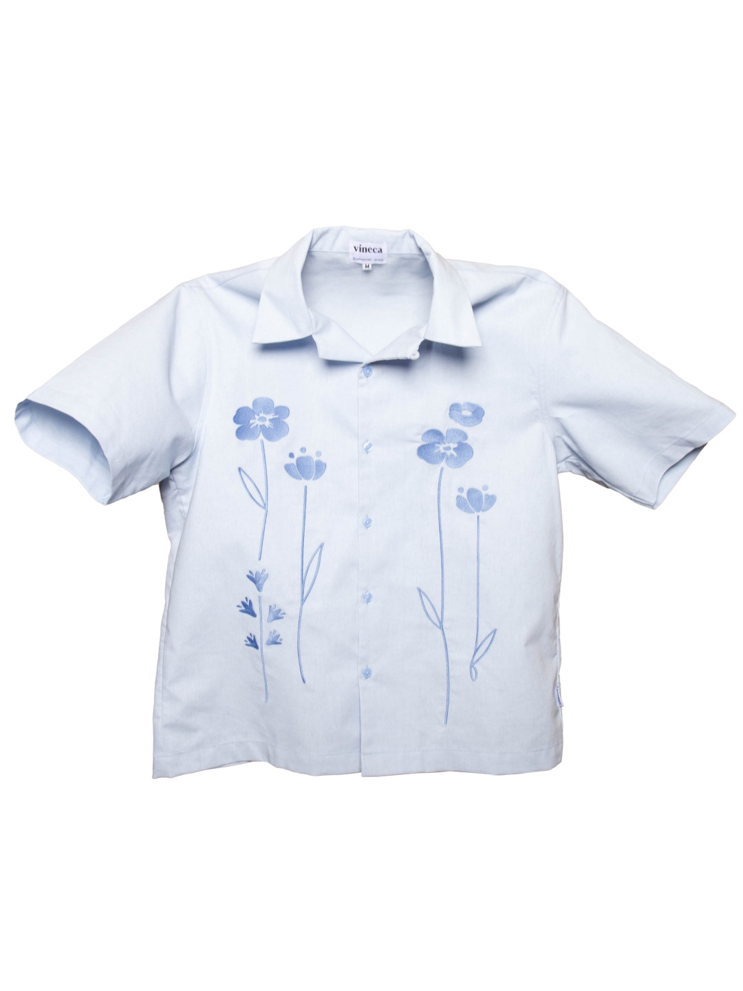Vineca La Fleur Shirt (Blue)