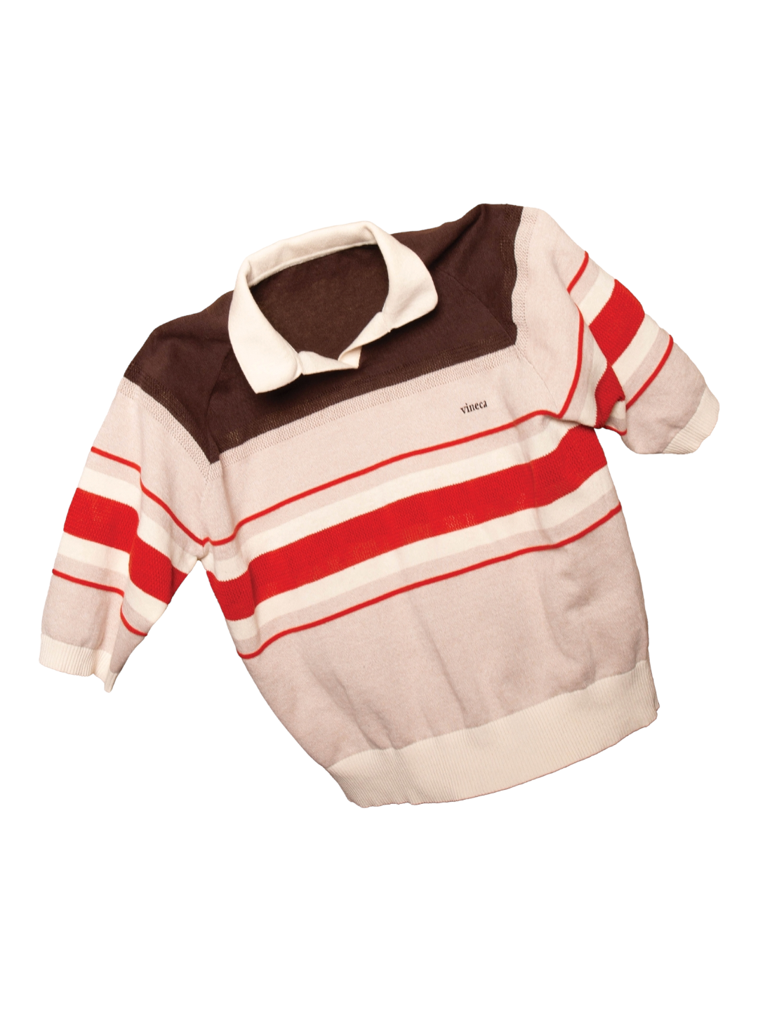 Vinecation Knit Polo (Brown)