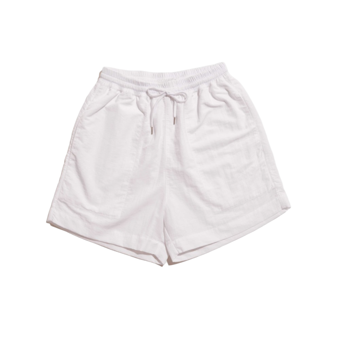 Madmatter Embroidery Nylon Shorts - White