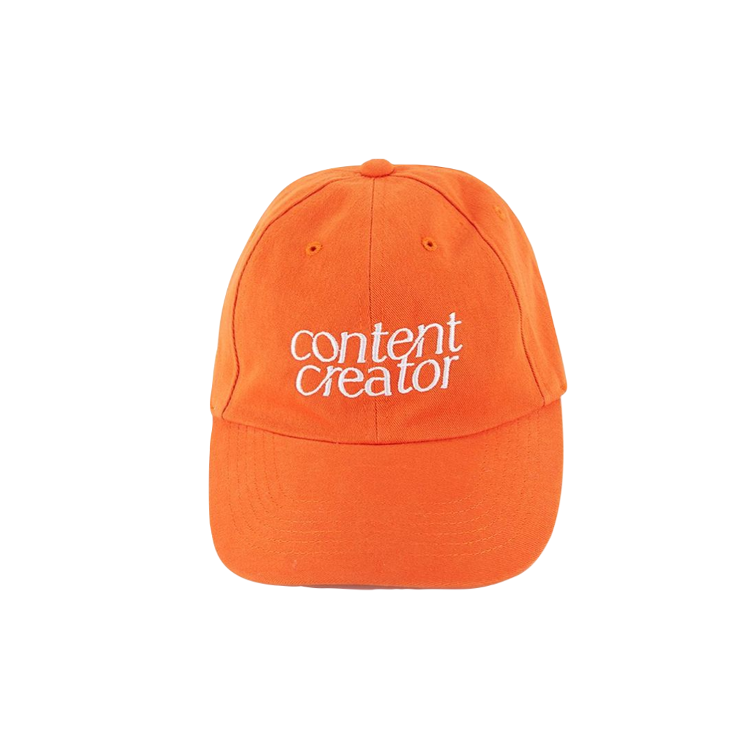 Content Creator Cap (Orange)