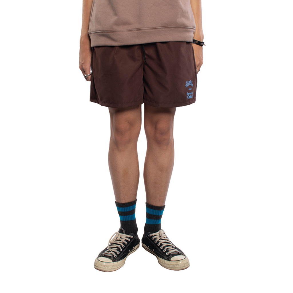 Partner in crime Nylon short (Brown)