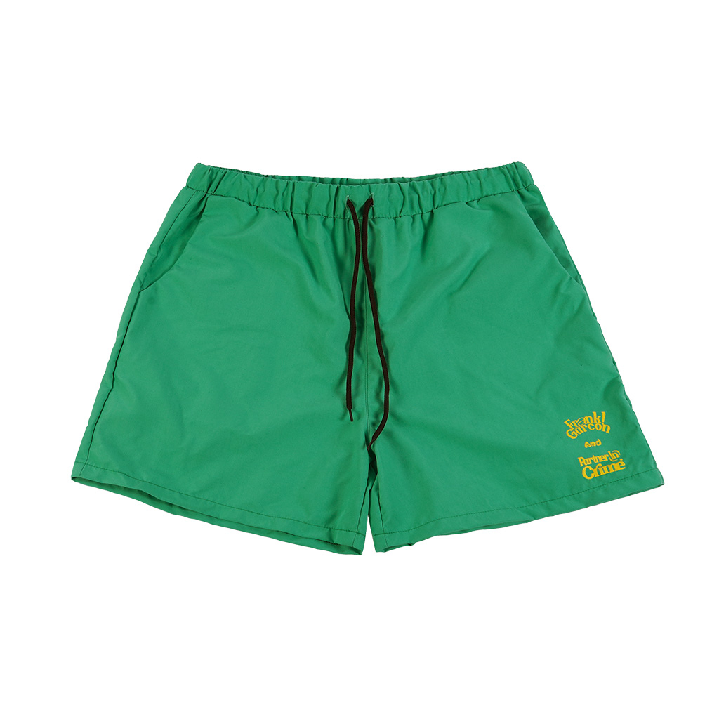 Partner in crime Nylon short (Green)