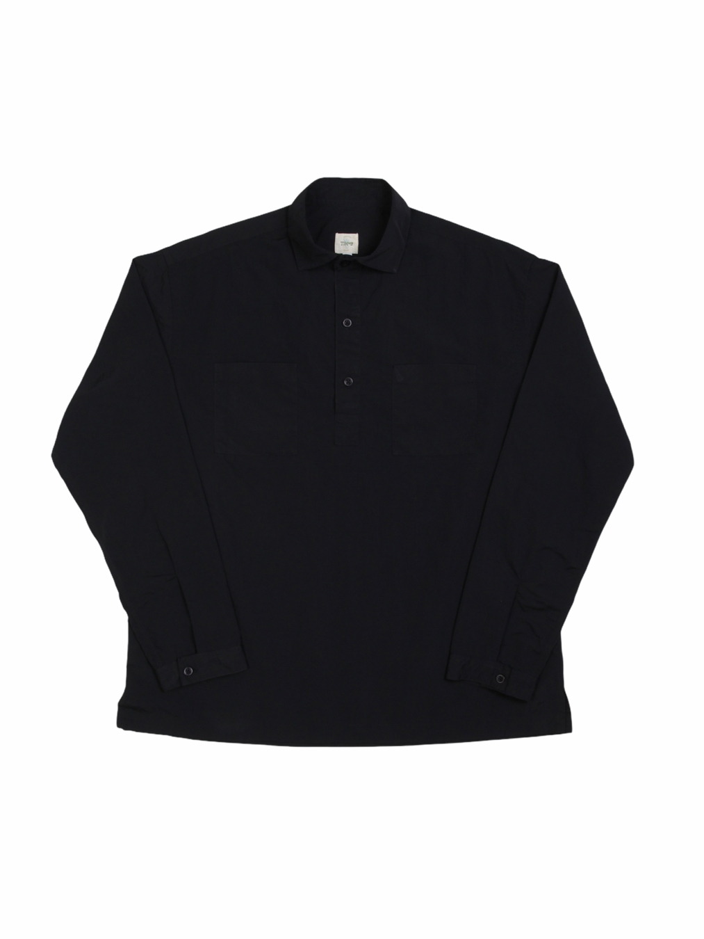 Nylon Pullover Shirts (Black)