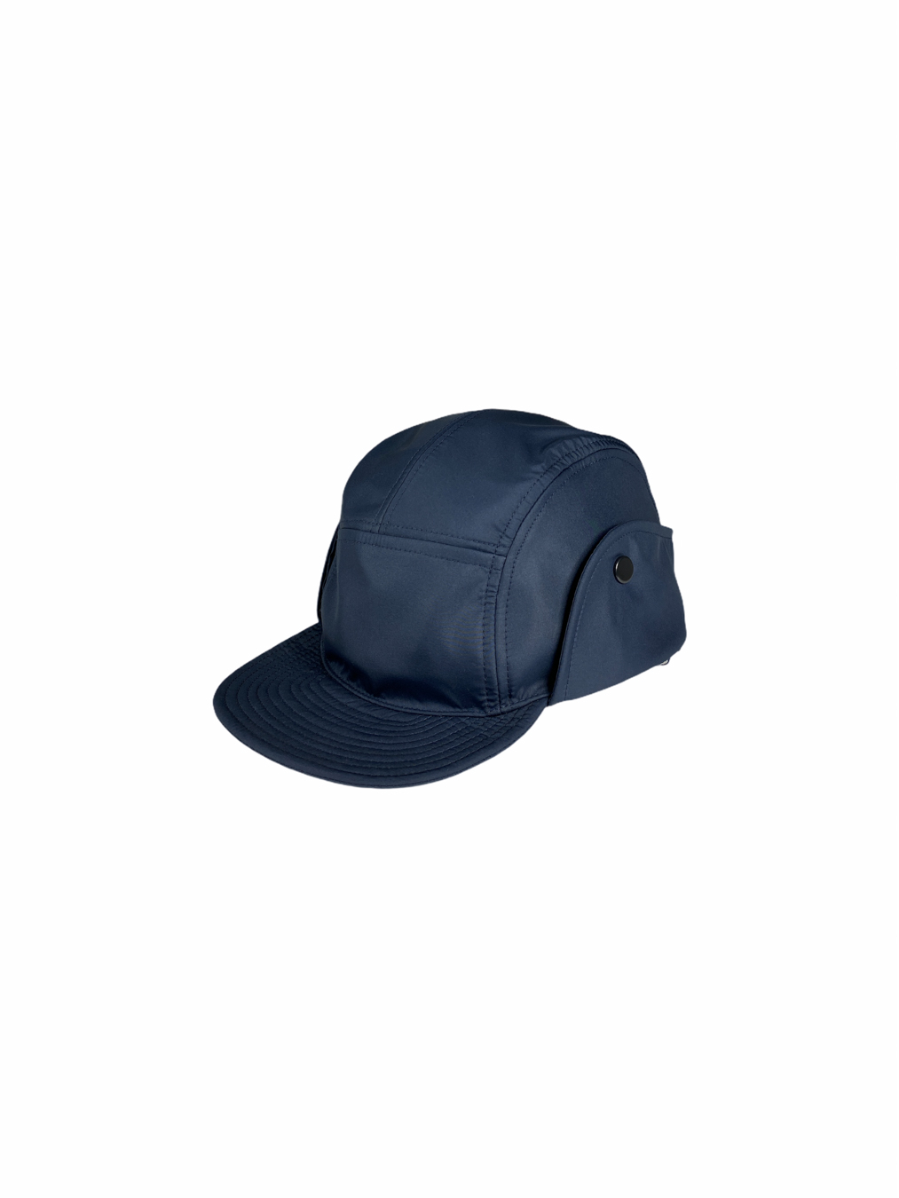 New Camp Cap With Ear Flap (Navy) 