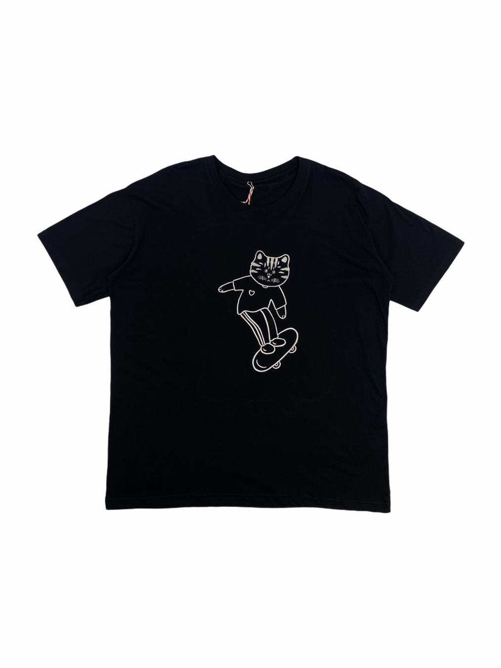 Cat Skate T-Shirt (Black)