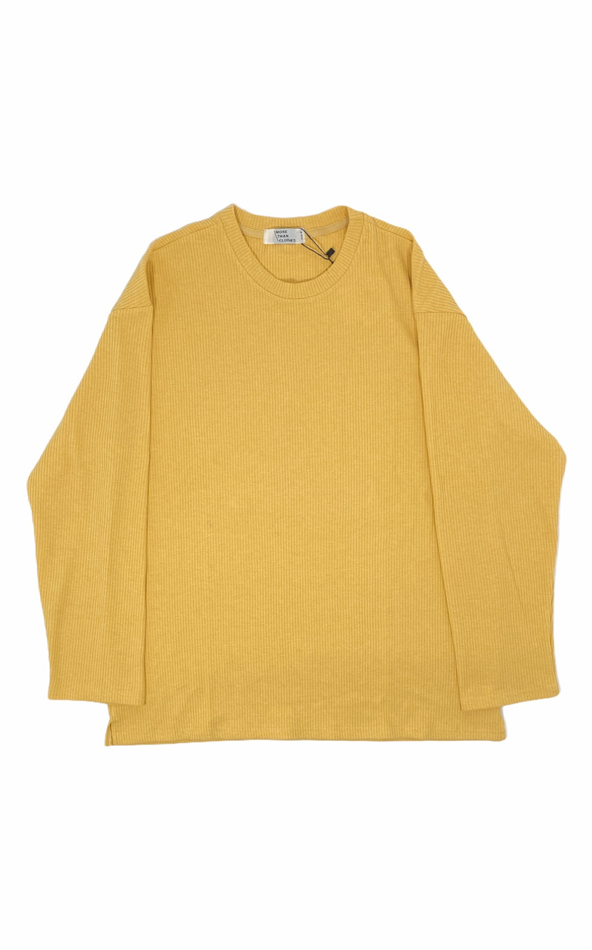 Long Sleeve T - Shirt (Yellow)