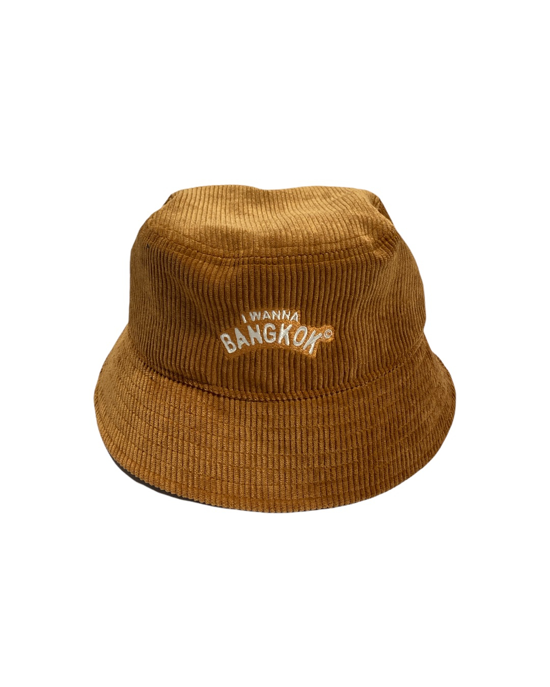 Corduroy Bucket Hat (Brown)