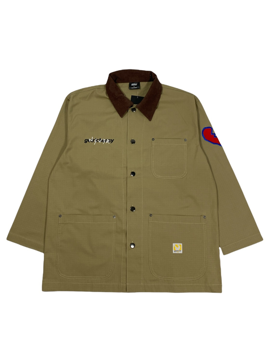 getricheasy™ x NEV3R Ripstop Jacket (Khaki)