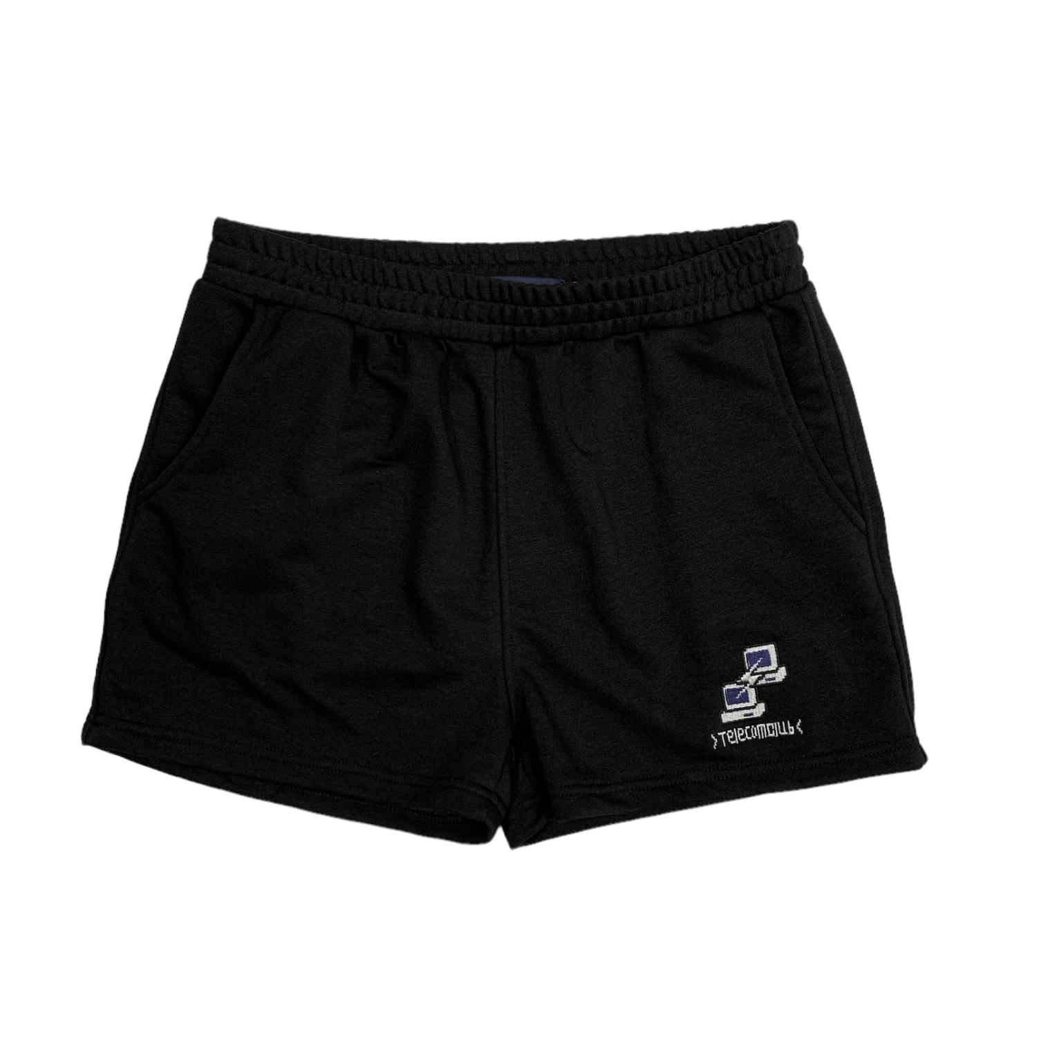 I AM CONNECTED SHORTS (BLACK)