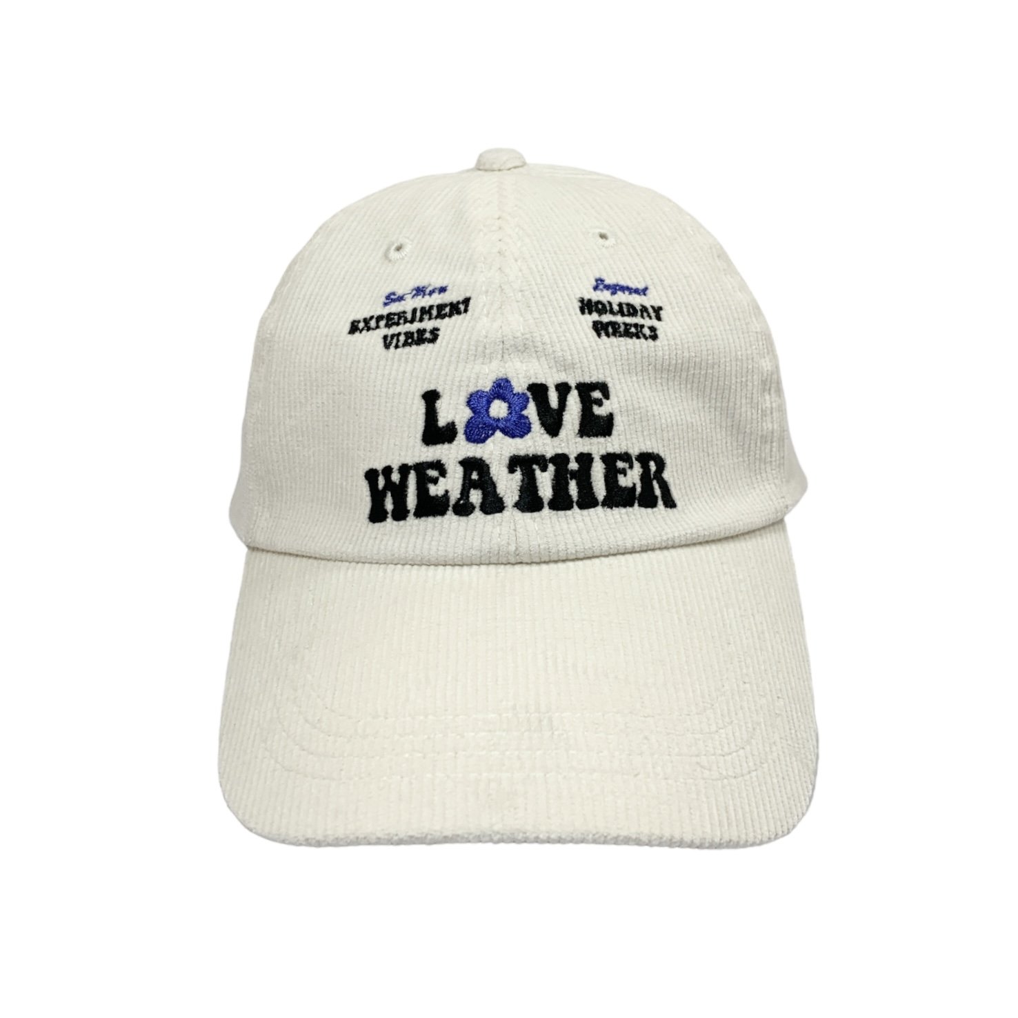 LOVE WEATHER CAP IN WHITE