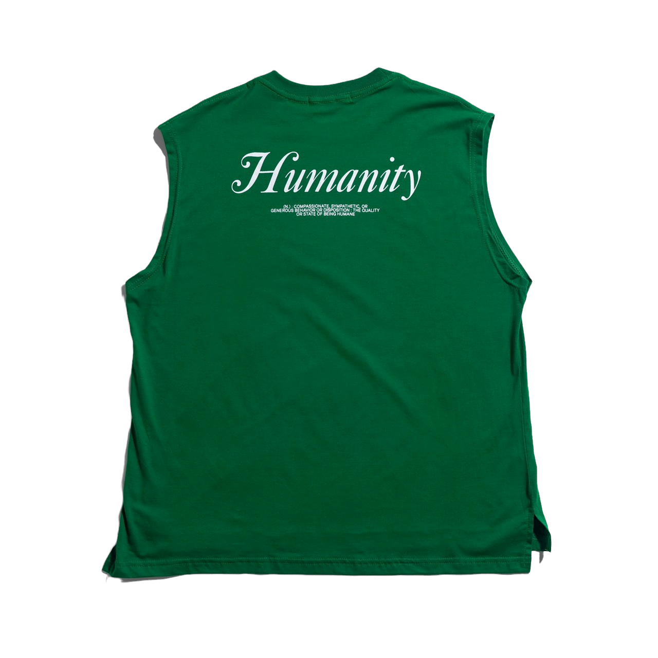 HUMANITY Sleeveless Forest Green