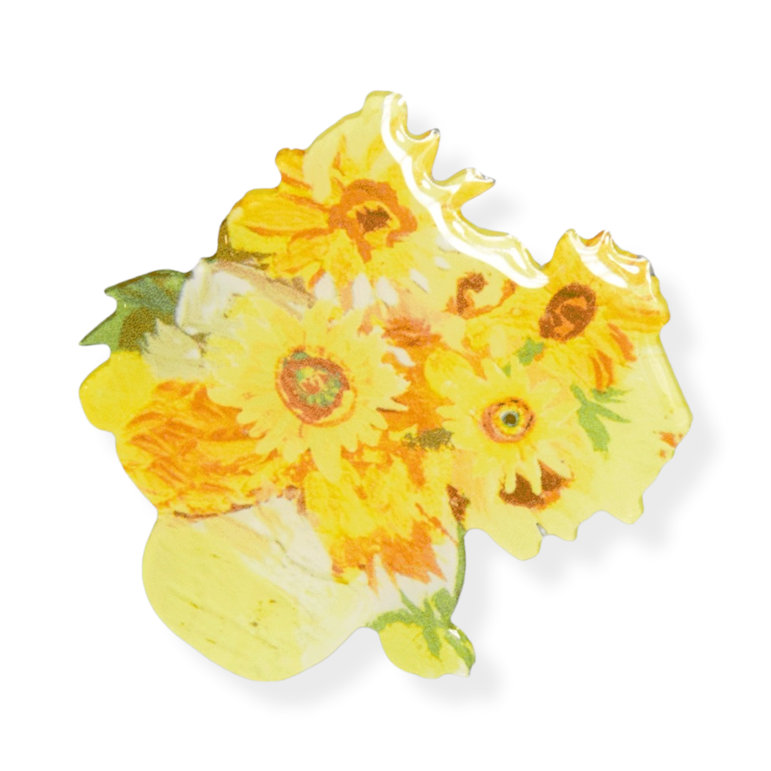Die-cut griptok : Sunflowers