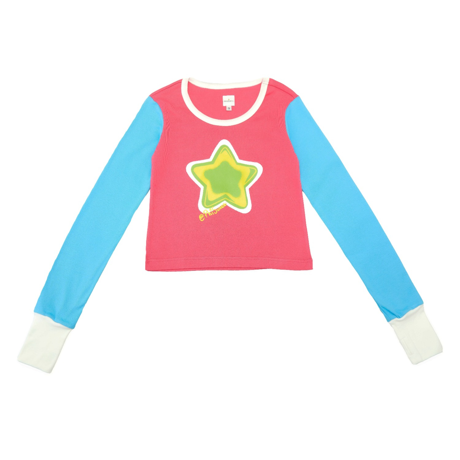 Star long sleeved shirt - Pink Lemon
