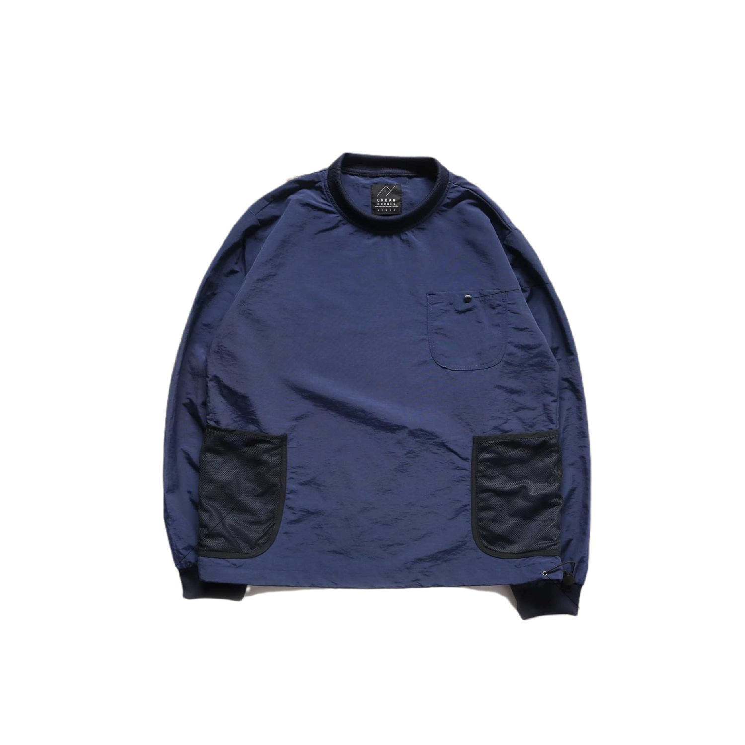 ‘Nate’ Utility Tee L/S (Navy)