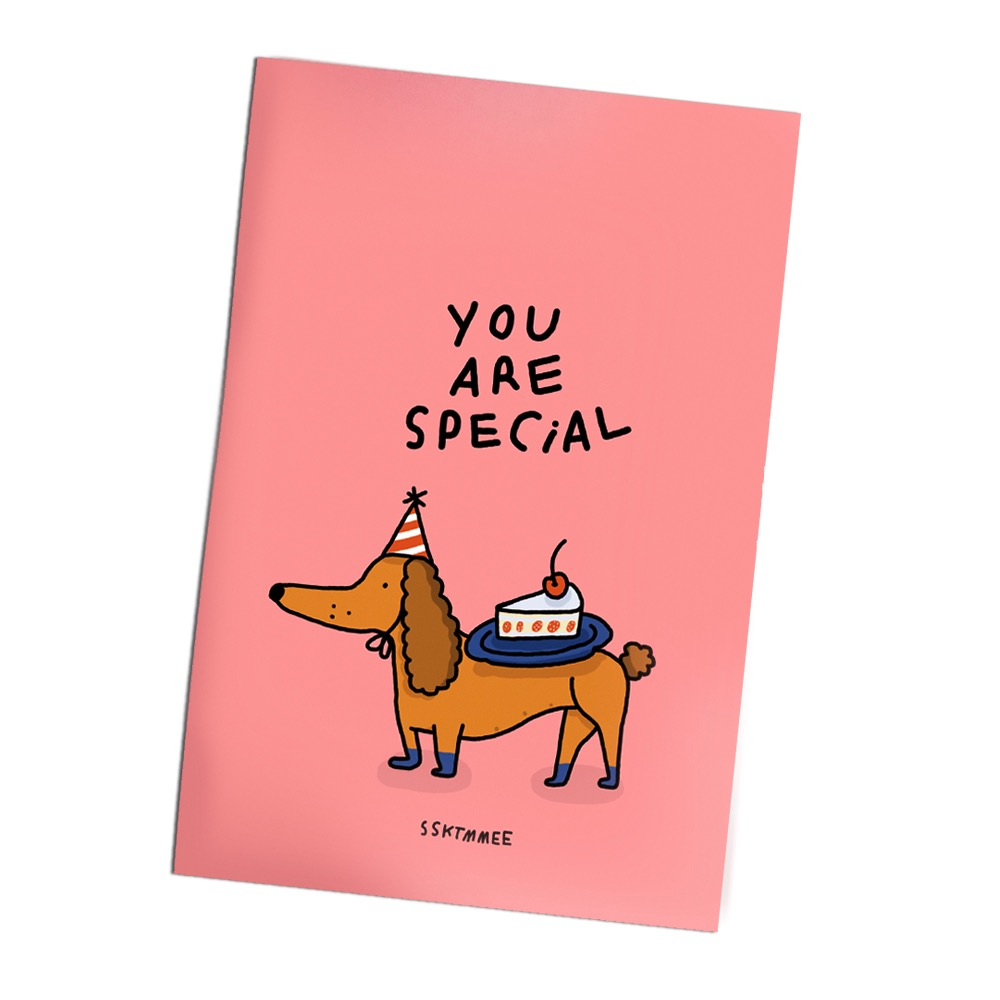 Regular Postcard - You Are Special (Pink)