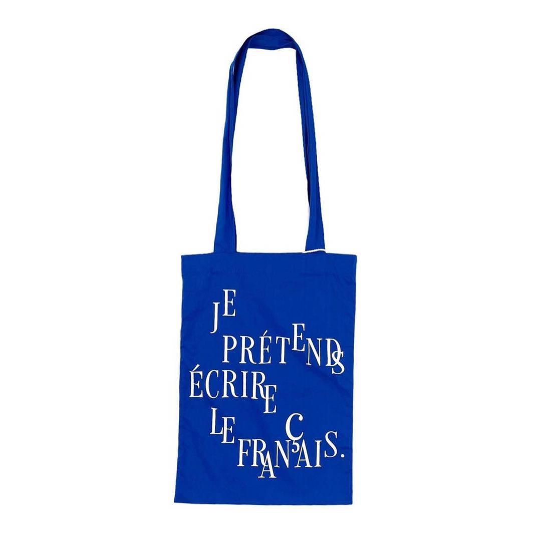 Parisian Tote Bag (Blue)