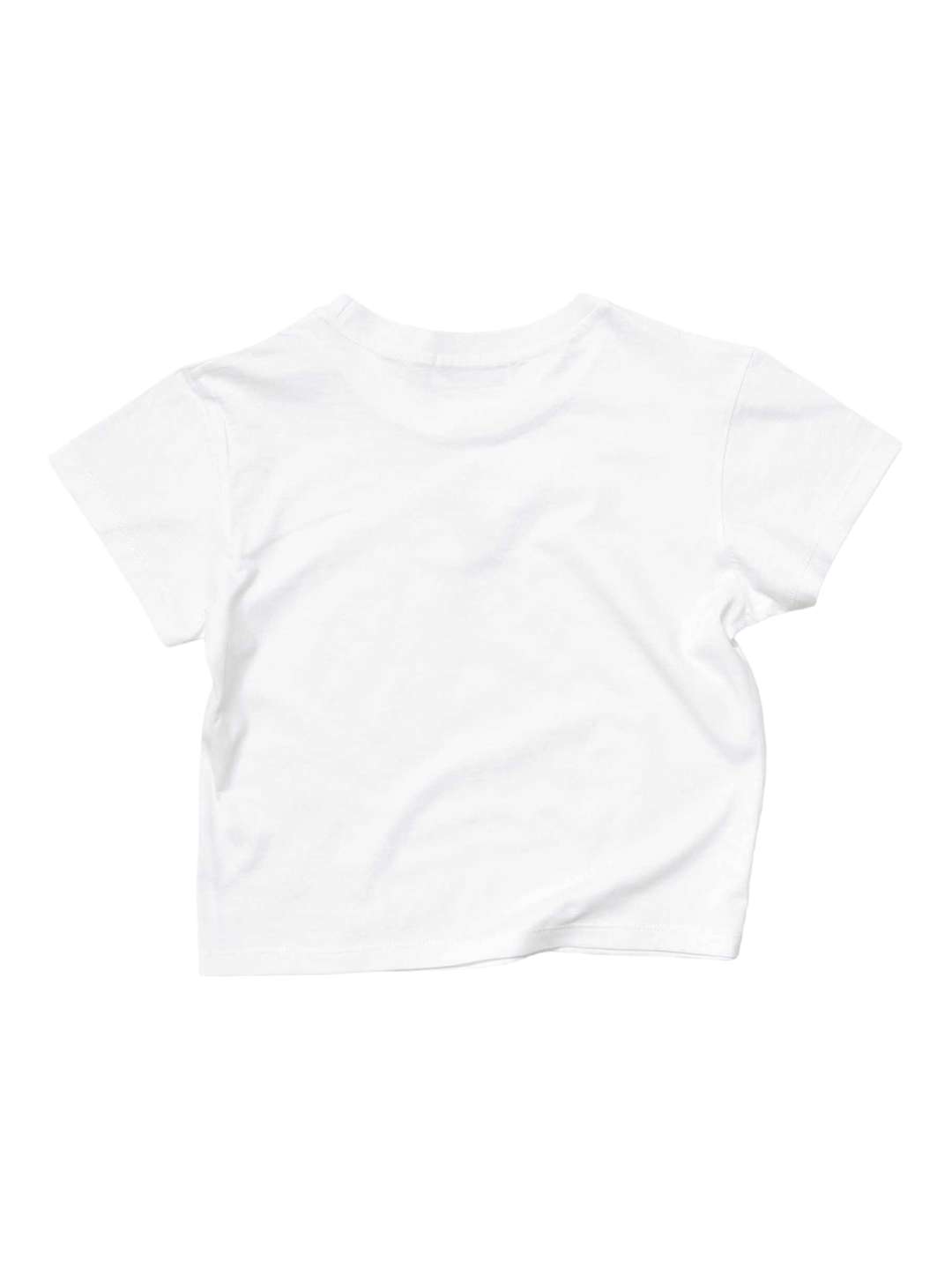 SPORTY LOGO T-SHIRT SMALL FIT IN WHITE