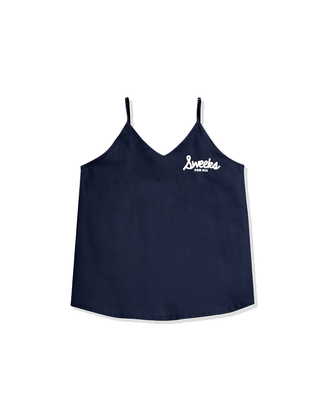 Sweeks Layer Side Cami Top (Navy Blue)