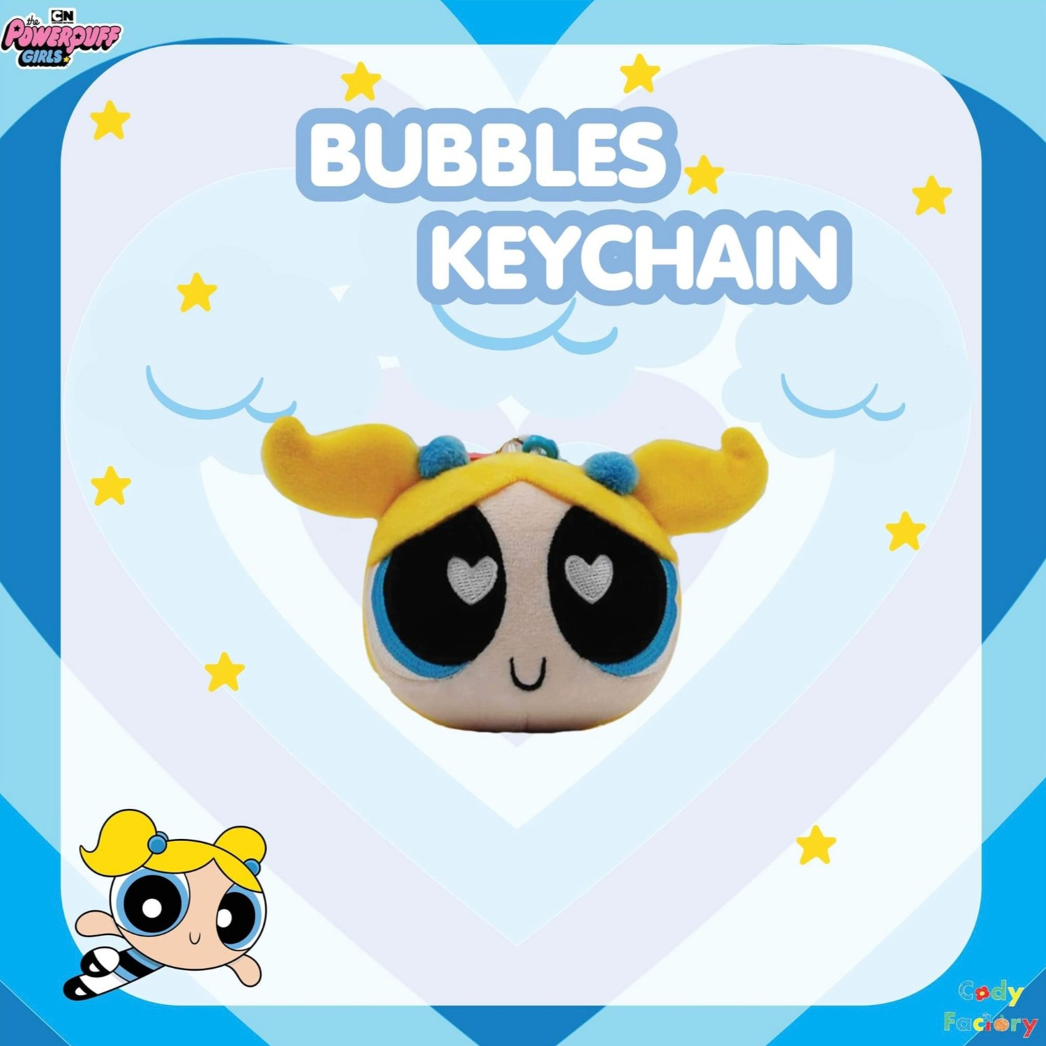 Bubbles Head Keychain