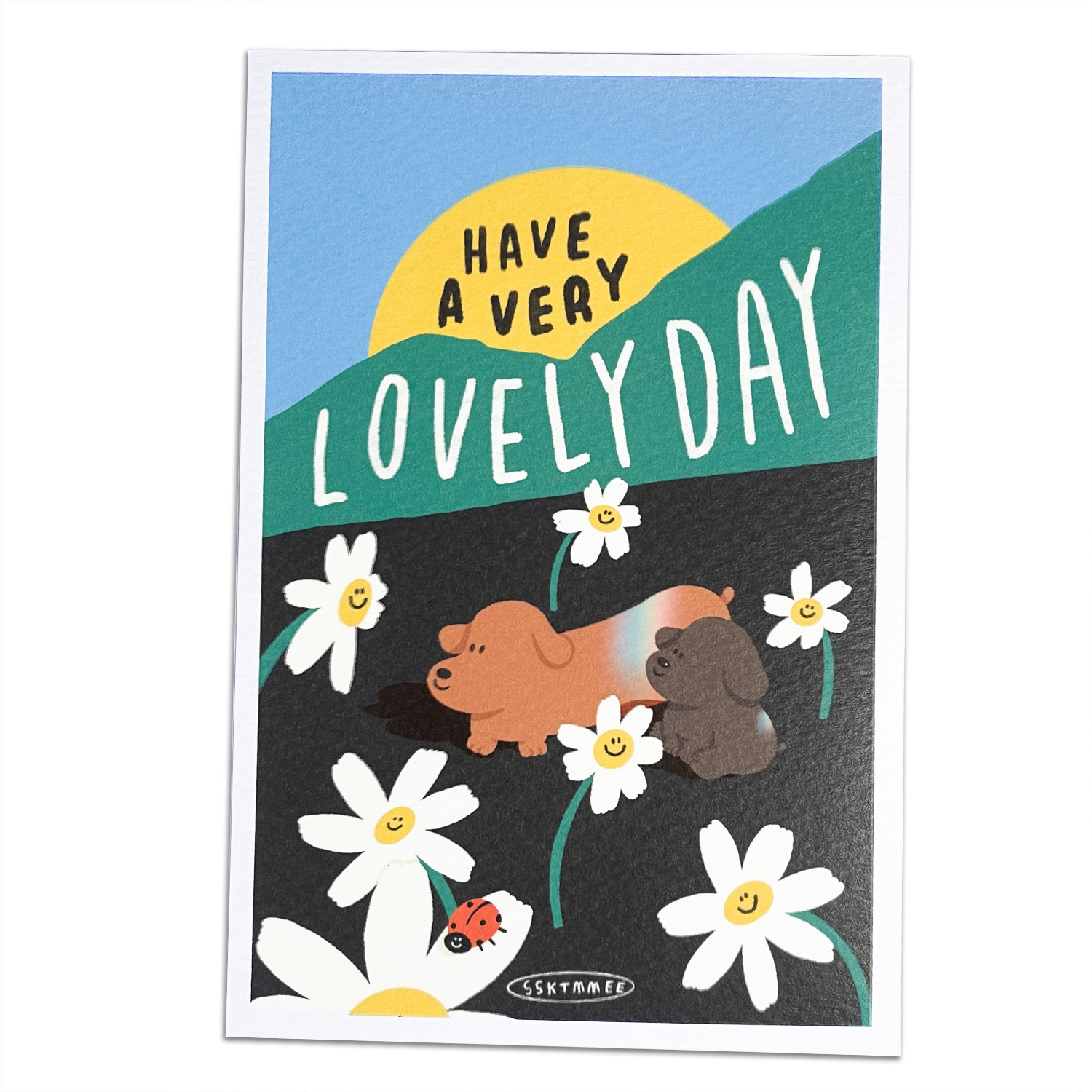 Texture Postcard - Lovely Day