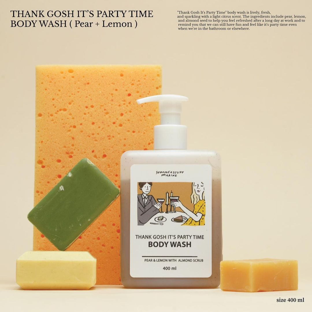 SSMR Body Wash (Shower gel) Thank gosh it's party time