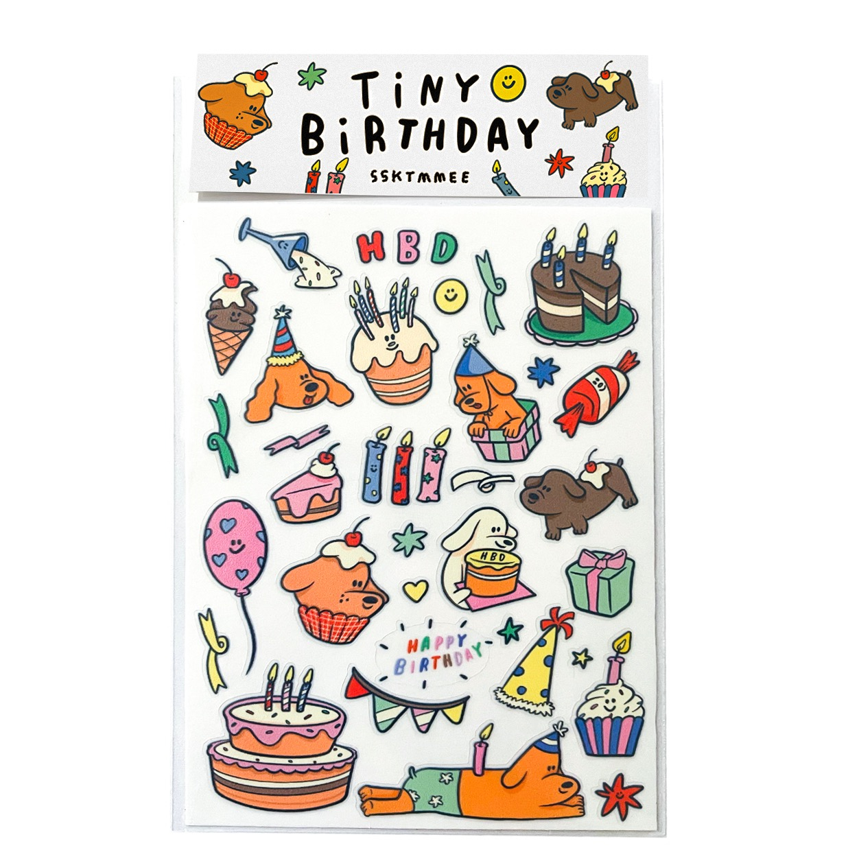 Tiny Sticker - Birthday