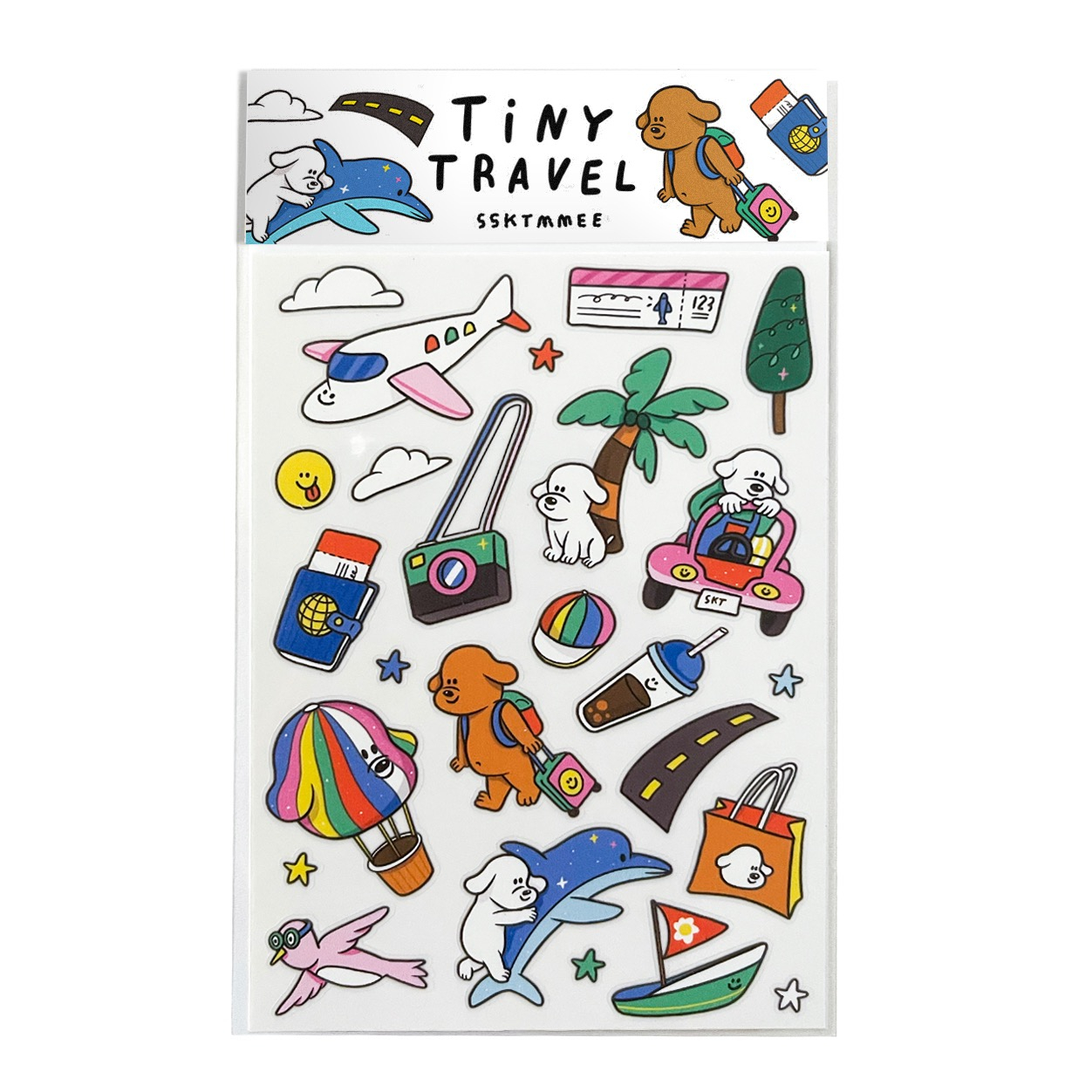 Tiny Sticker - Travel