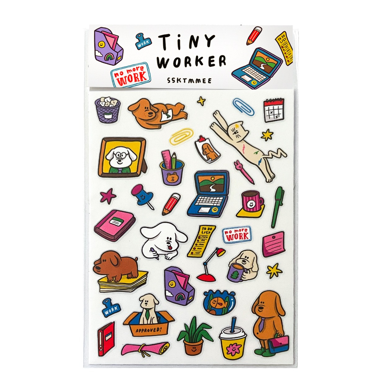 Tiny Sticker - Worker