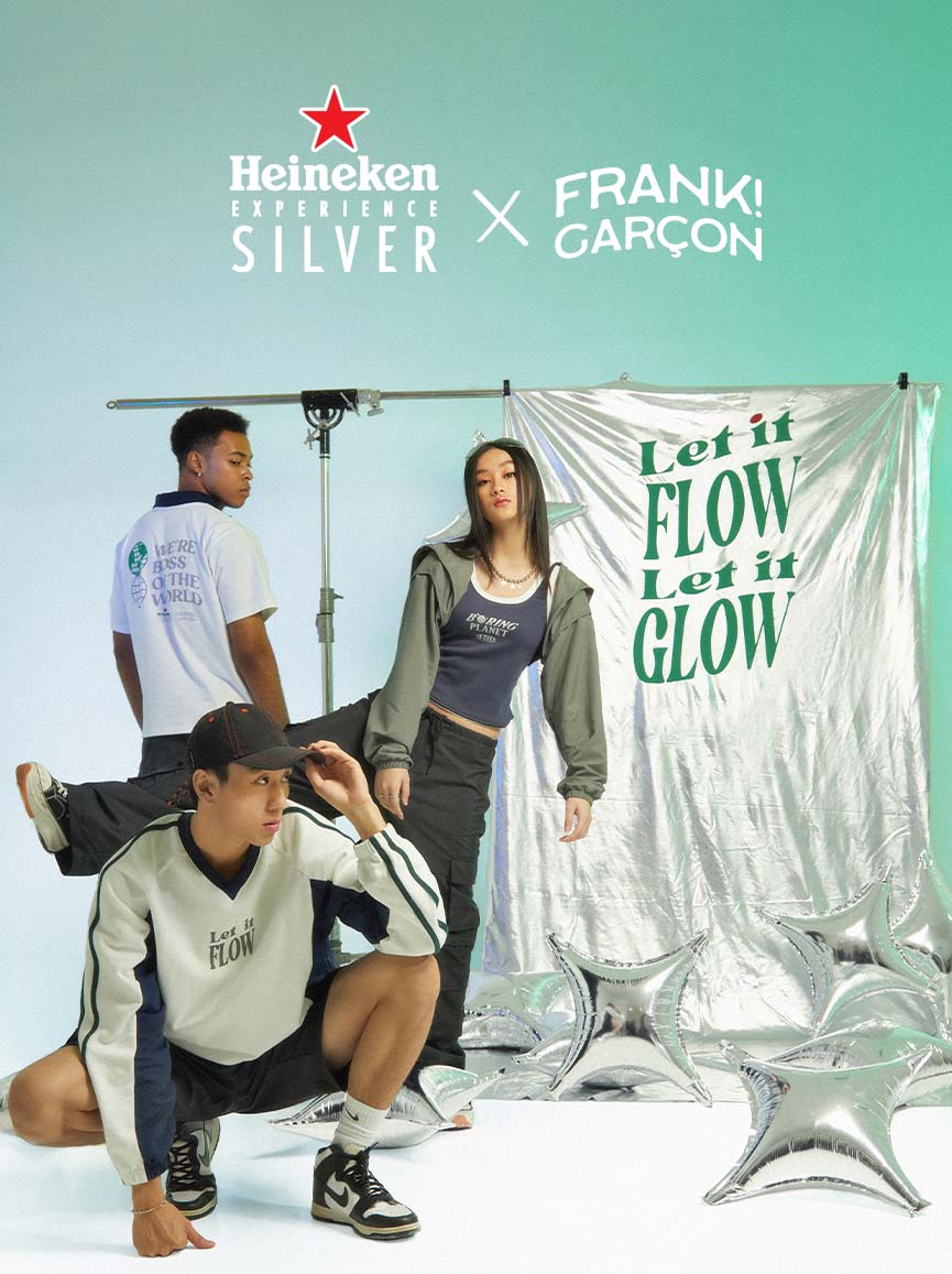 Frank Garcon x Heineken Experience Silver  ปล่อยใจให้ไหลไปอย่างสร้างสรรค์